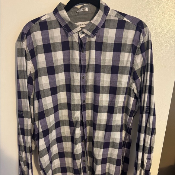 Calvin Klein button down size large - Picture 1 of 2